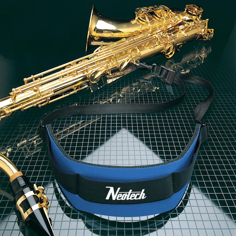 Neo Tech Neotech Saxophone Swivel Hook Neck Strap Soft Sax Padded for Alto Tenor Baritone Soprano â€“ (Regular, Royal Blue) - Made in USA - Image 2